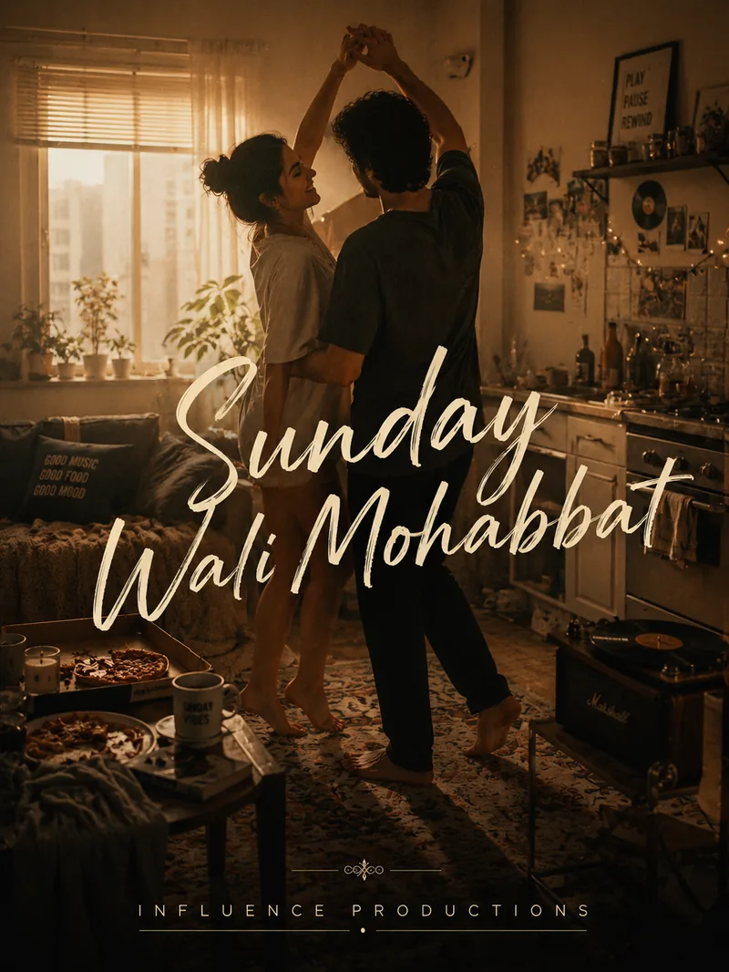 Sunday Wali Mohabbat — official poster artwork by Influence Productions
