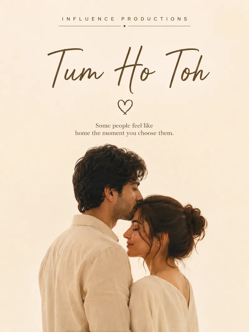 Tum Ho Toh — official poster artwork by Influence Productions